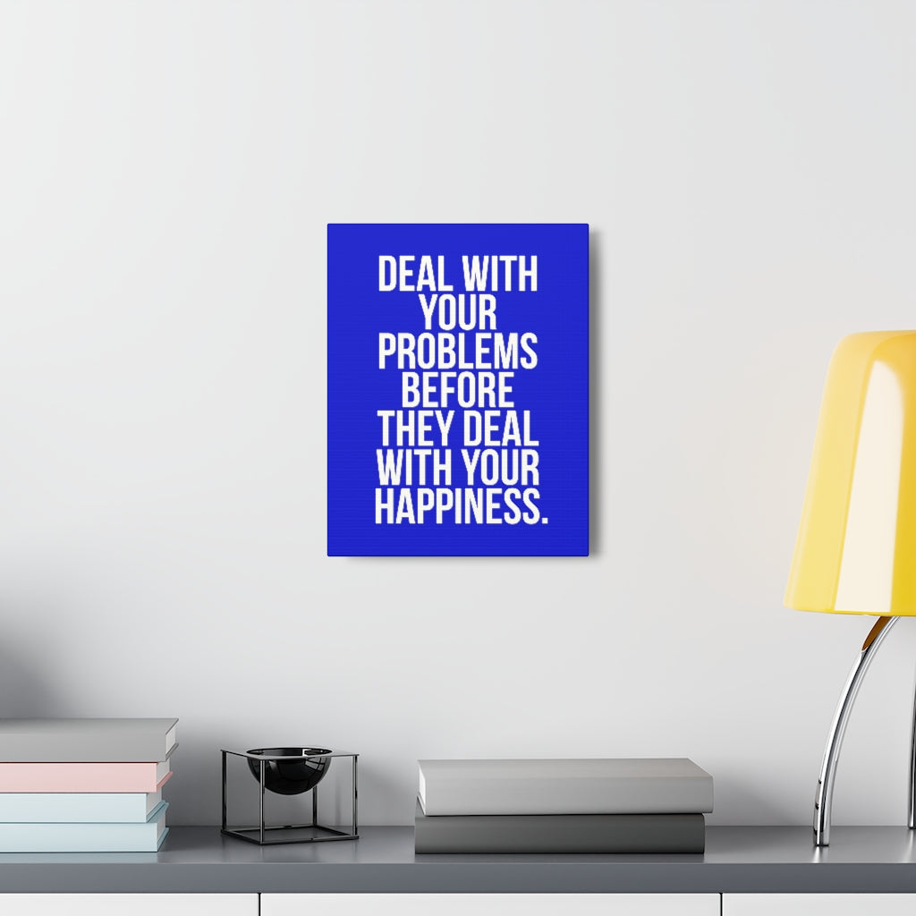 Scripture Walls Inspirational Wall Art Deal With Your Problems Motivation Wall Decor for Home Office Gym Inspiring Success Quote Print Ready to Hang Unframed-Express Your Love Gifts