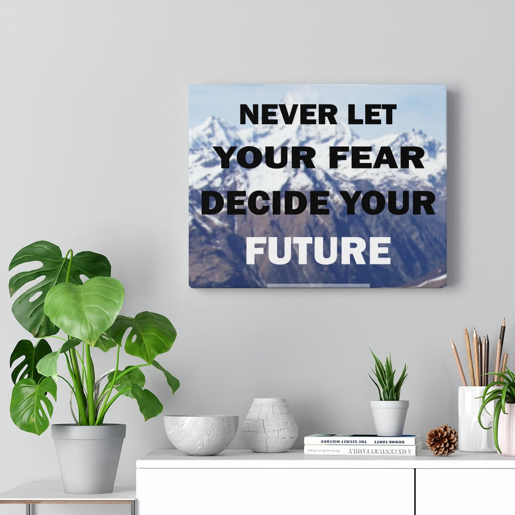 Scripture Walls Inspirational Wall Art Decide Your Future Wall Art Motivational Motto Inspiring Prints Artwork Decor Ready to Hang Unframed-Express Your Love Gifts