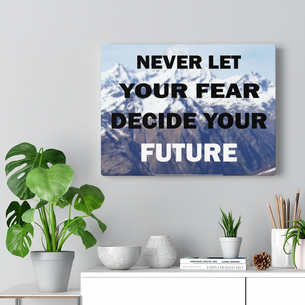 Scripture Walls Inspirational Wall Art Decide Your Future Wall Art Motivational Motto Inspiring Prints Artwork Decor Ready to Hang Unframed-Express Your Love Gifts