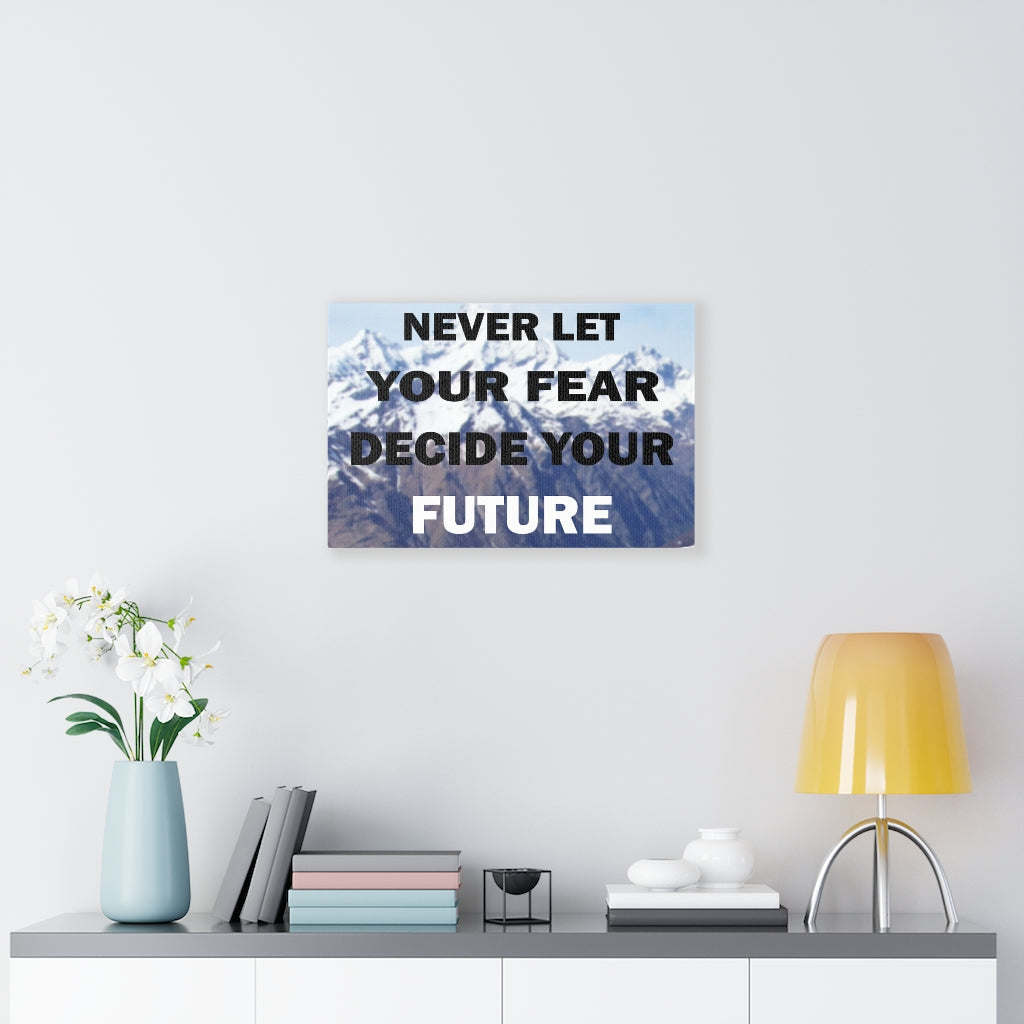 Scripture Walls Inspirational Wall Art Decide Your Future Wall Art Motivational Motto Inspiring Prints Artwork Decor Ready to Hang Unframed-Express Your Love Gifts