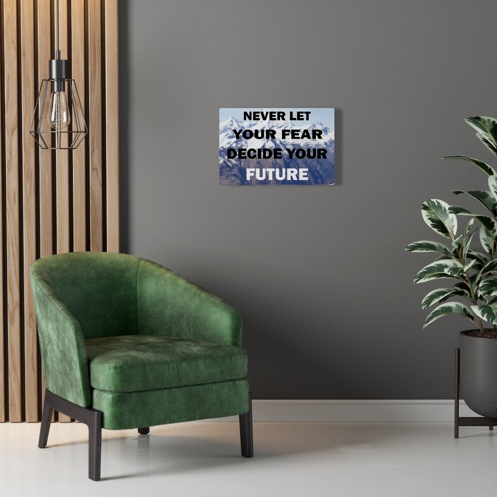 Scripture Walls Inspirational Wall Art Decide Your Future Wall Art Motivational Motto Inspiring Prints Artwork Decor Ready to Hang Unframed-Express Your Love Gifts