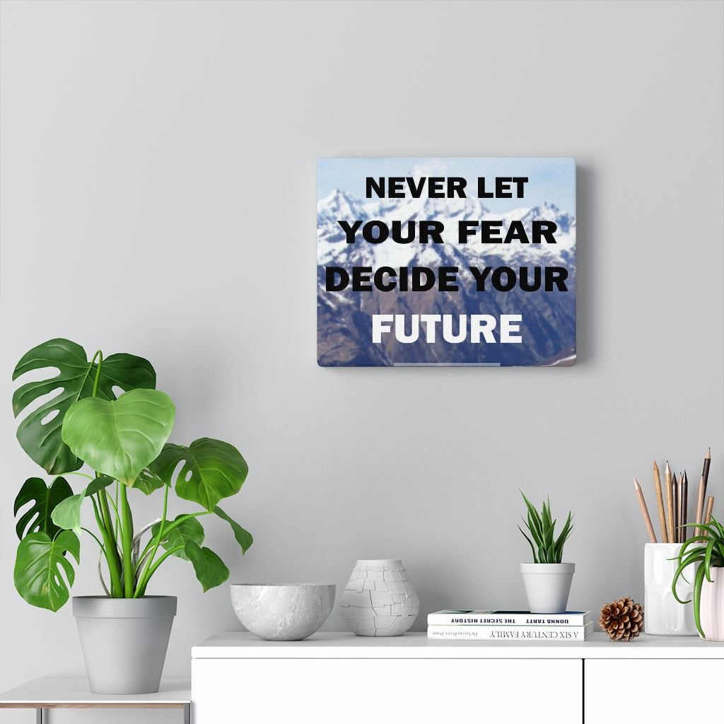 Scripture Walls Inspirational Wall Art Decide Your Future Wall Art Motivational Motto Inspiring Prints Artwork Decor Ready to Hang Unframed-Express Your Love Gifts