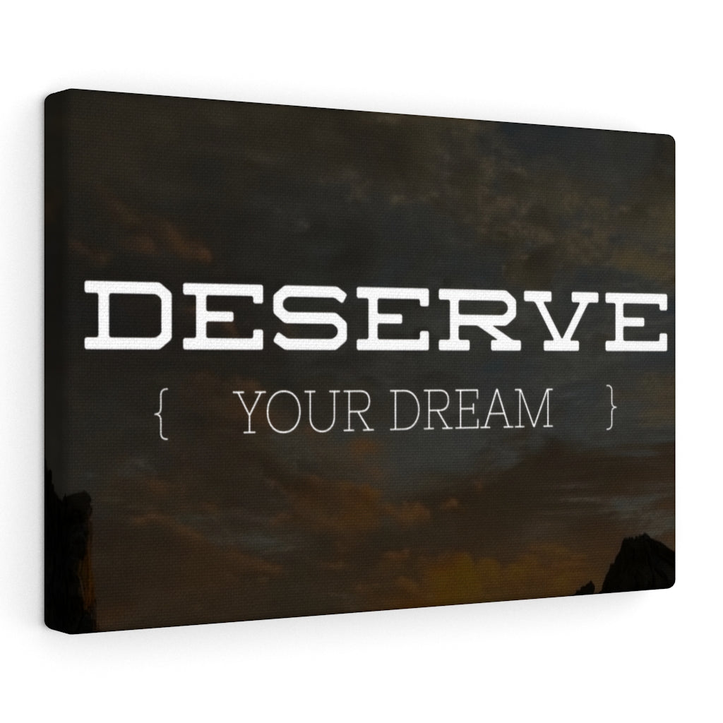 Scripture Walls Inspirational Wall Art Deserve Your Dream Motivational Print Ready to Hang Artwork Unframed-Express Your Love Gifts