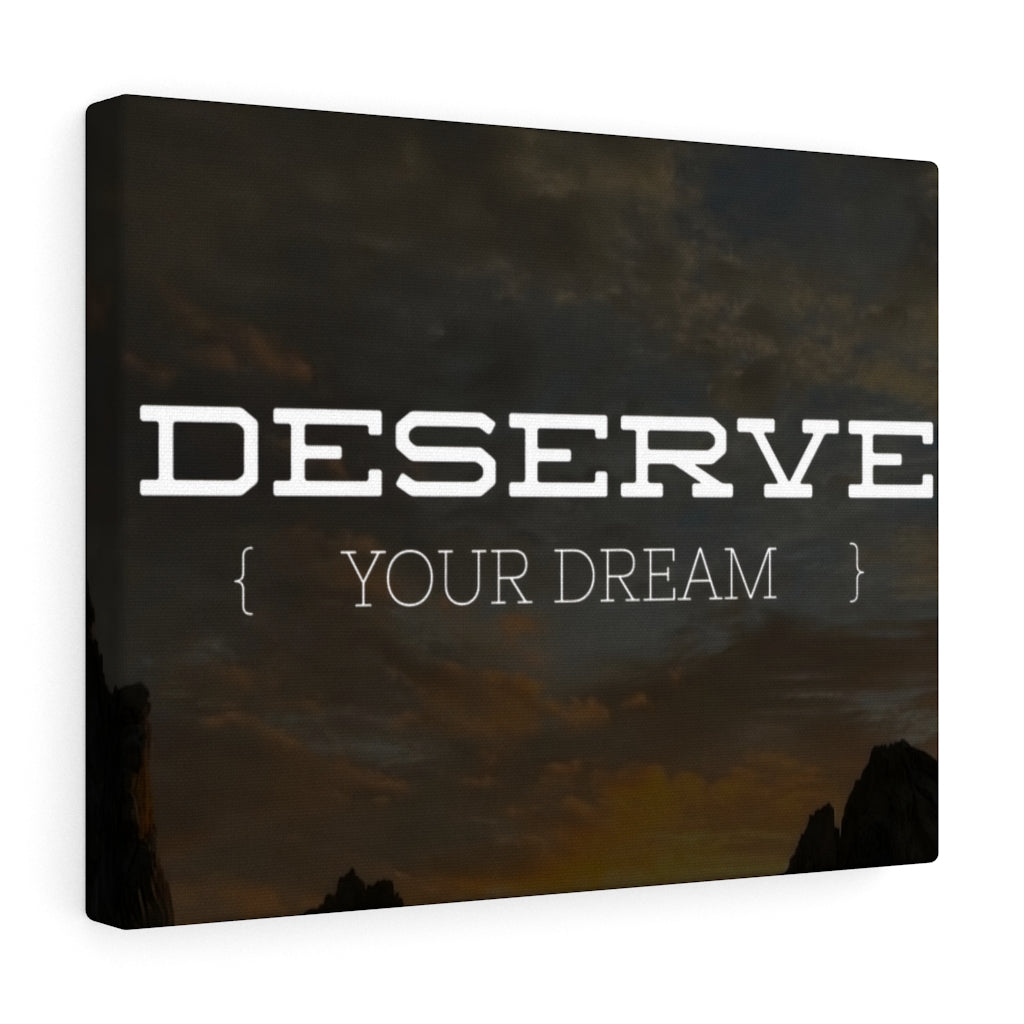 Scripture Walls Inspirational Wall Art Deserve Your Dream Motivational Print Ready to Hang Artwork Unframed-Express Your Love Gifts