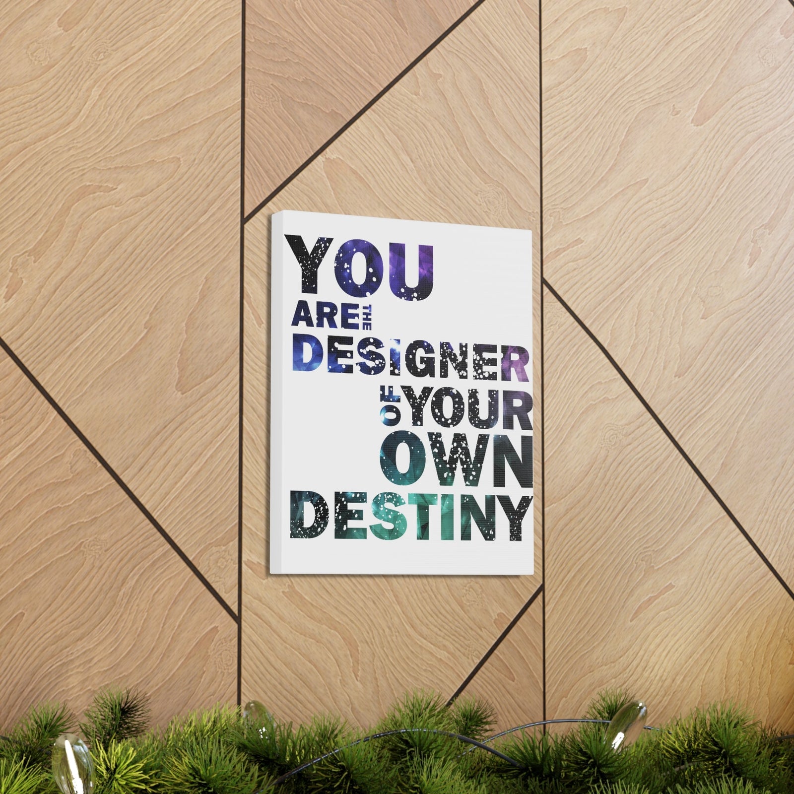 Scripture Walls Inspirational Wall Art Designer Of Your Own Destiny Motivation Wall Decor for Home Office Gym Inspiring Success Quote Print Ready to Hang Unframed-Express Your Love Gifts