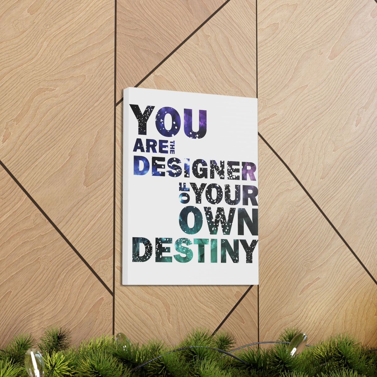 Scripture Walls Inspirational Wall Art Designer Of Your Own Destiny Motivation Wall Decor for Home Office Gym Inspiring Success Quote Print Ready to Hang Unframed-Express Your Love Gifts