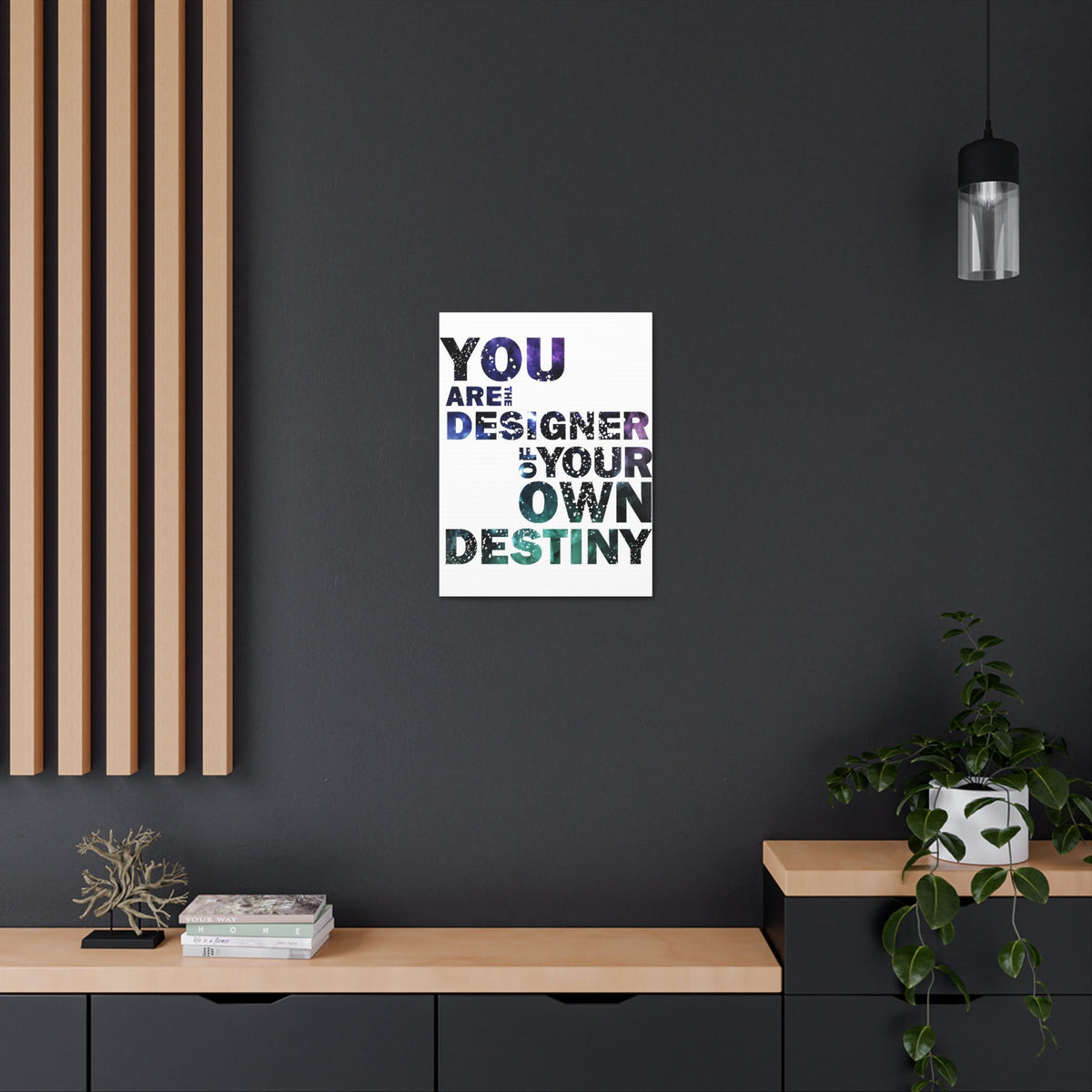 Scripture Walls Inspirational Wall Art Designer Of Your Own Destiny Motivation Wall Decor for Home Office Gym Inspiring Success Quote Print Ready to Hang Unframed-Express Your Love Gifts