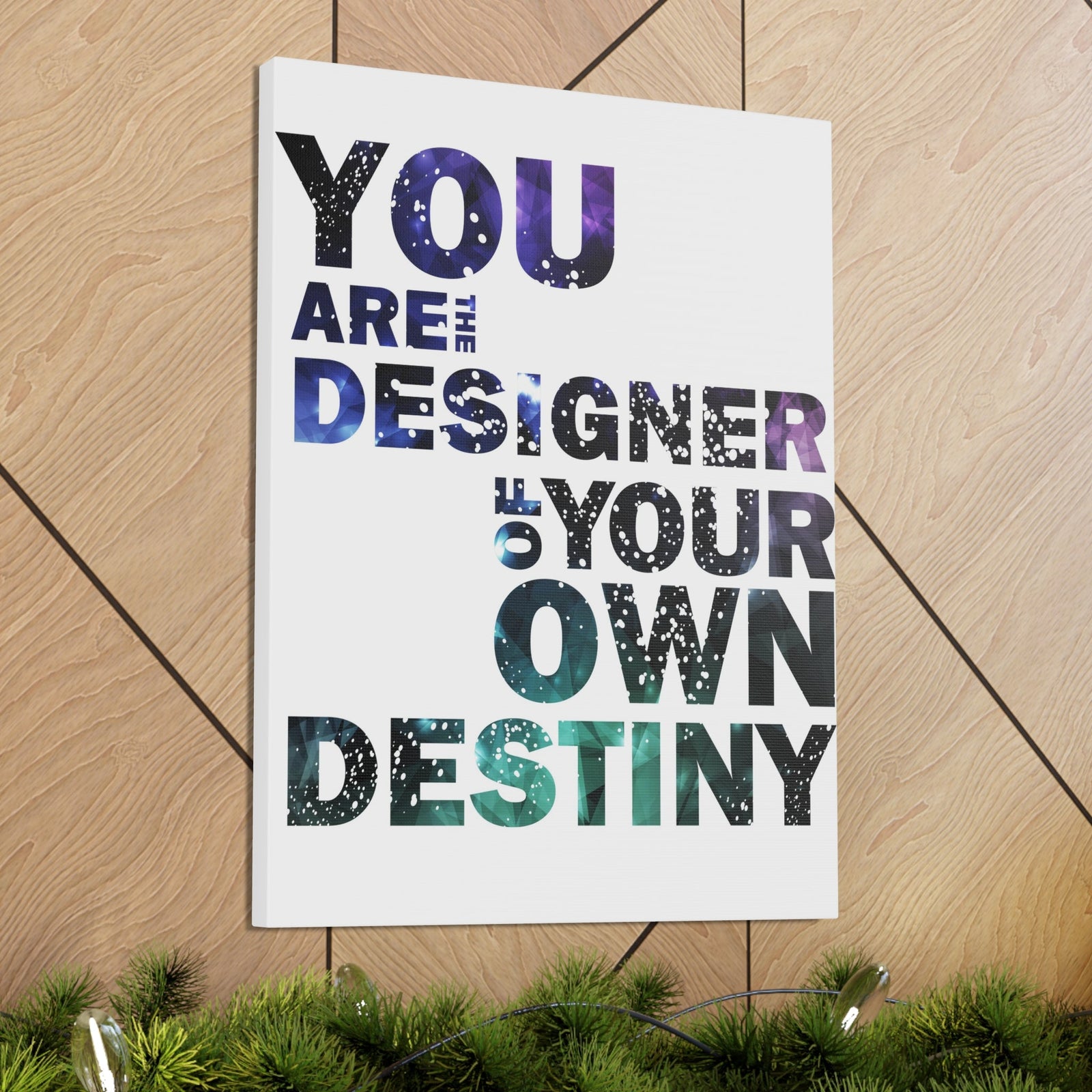Scripture Walls Inspirational Wall Art Designer Of Your Own Destiny Motivation Wall Decor for Home Office Gym Inspiring Success Quote Print Ready to Hang Unframed-Express Your Love Gifts
