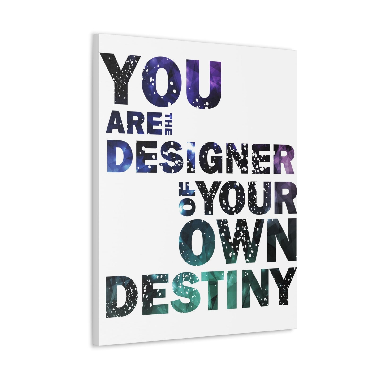 Scripture Walls Inspirational Wall Art Designer Of Your Own Destiny Motivation Wall Decor for Home Office Gym Inspiring Success Quote Print Ready to Hang Unframed-Express Your Love Gifts