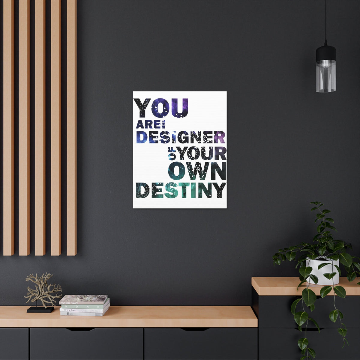 Scripture Walls Inspirational Wall Art Designer Of Your Own Destiny Motivation Wall Decor for Home Office Gym Inspiring Success Quote Print Ready to Hang Unframed-Express Your Love Gifts