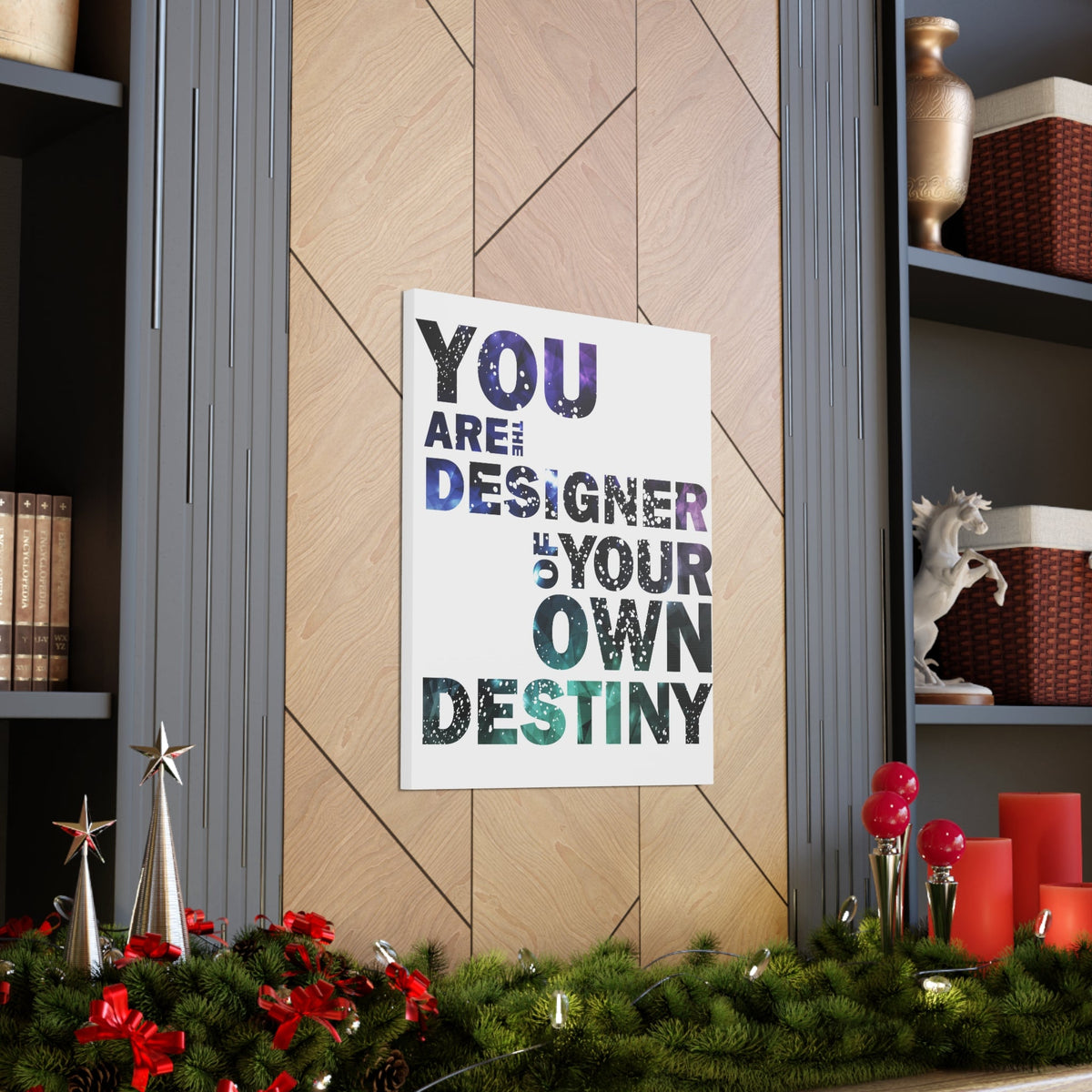 Scripture Walls Inspirational Wall Art Designer Of Your Own Destiny Motivation Wall Decor for Home Office Gym Inspiring Success Quote Print Ready to Hang Unframed-Express Your Love Gifts