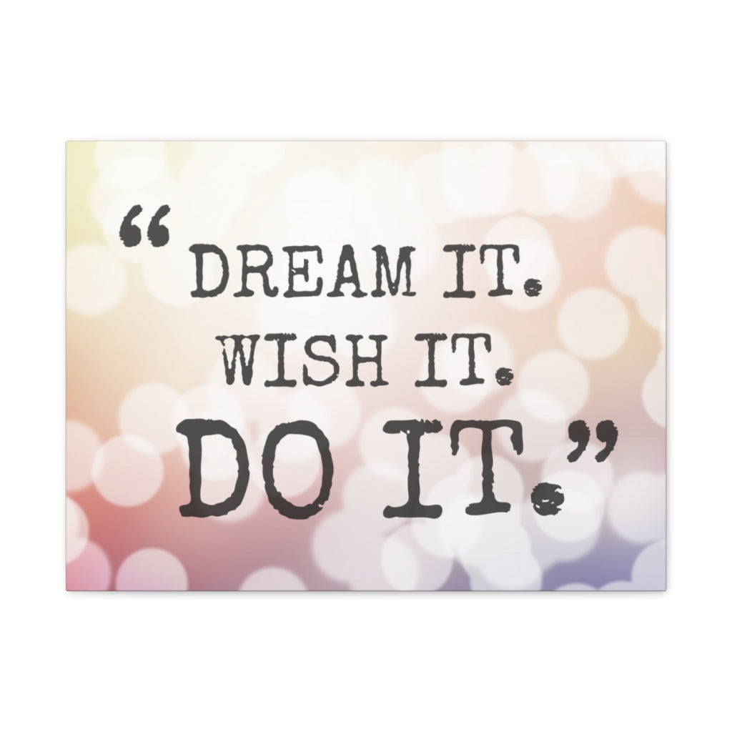 Scripture Walls Inspirational Wall Art Do It Motivation Wall Decor for Home Office Gym Inspiring Success Quote Print Ready to Hang Unframed-Express Your Love Gifts