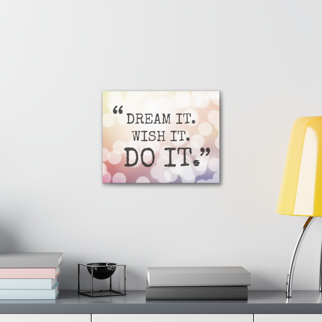 Scripture Walls Inspirational Wall Art Do It Motivation Wall Decor for Home Office Gym Inspiring Success Quote Print Ready to Hang Unframed-Express Your Love Gifts
