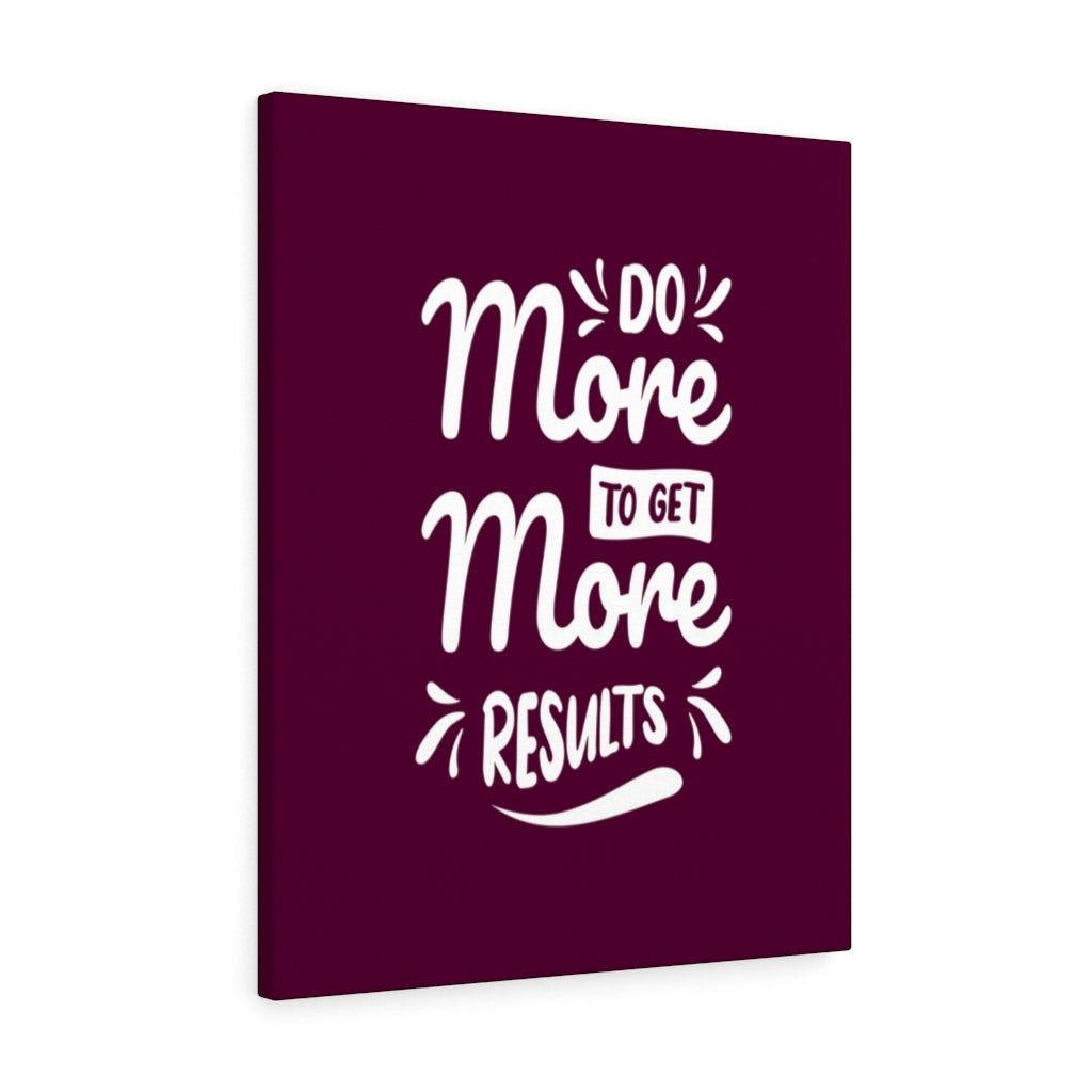 Scripture Walls Inspirational Wall Art Do More To Get More Results Wall Art Motivation Wall Decor for Home Office Gym Inspiring Success Quote Print Ready to Hang Unframed-Express Your Love Gifts