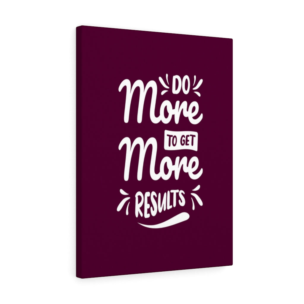 Scripture Walls Inspirational Wall Art Do More To Get More Results Wall Art Motivation Wall Decor for Home Office Gym Inspiring Success Quote Print Ready to Hang Unframed-Express Your Love Gifts