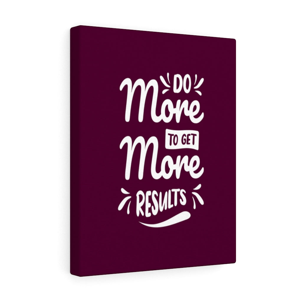 Scripture Walls Inspirational Wall Art Do More To Get More Results Wall Art Motivation Wall Decor for Home Office Gym Inspiring Success Quote Print Ready to Hang Unframed-Express Your Love Gifts