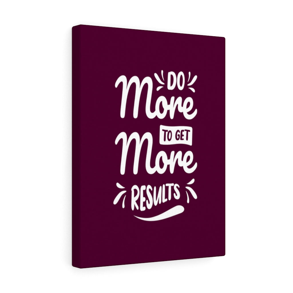 Scripture Walls Inspirational Wall Art Do More To Get More Results Wall Art Motivation Wall Decor for Home Office Gym Inspiring Success Quote Print Ready to Hang Unframed-Express Your Love Gifts