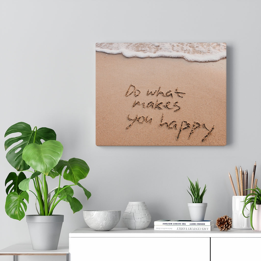 Scripture Walls Inspirational Wall Art Do What Make's You Happy Motivational Print Ready to Hang Artwork Unframed-Express Your Love Gifts