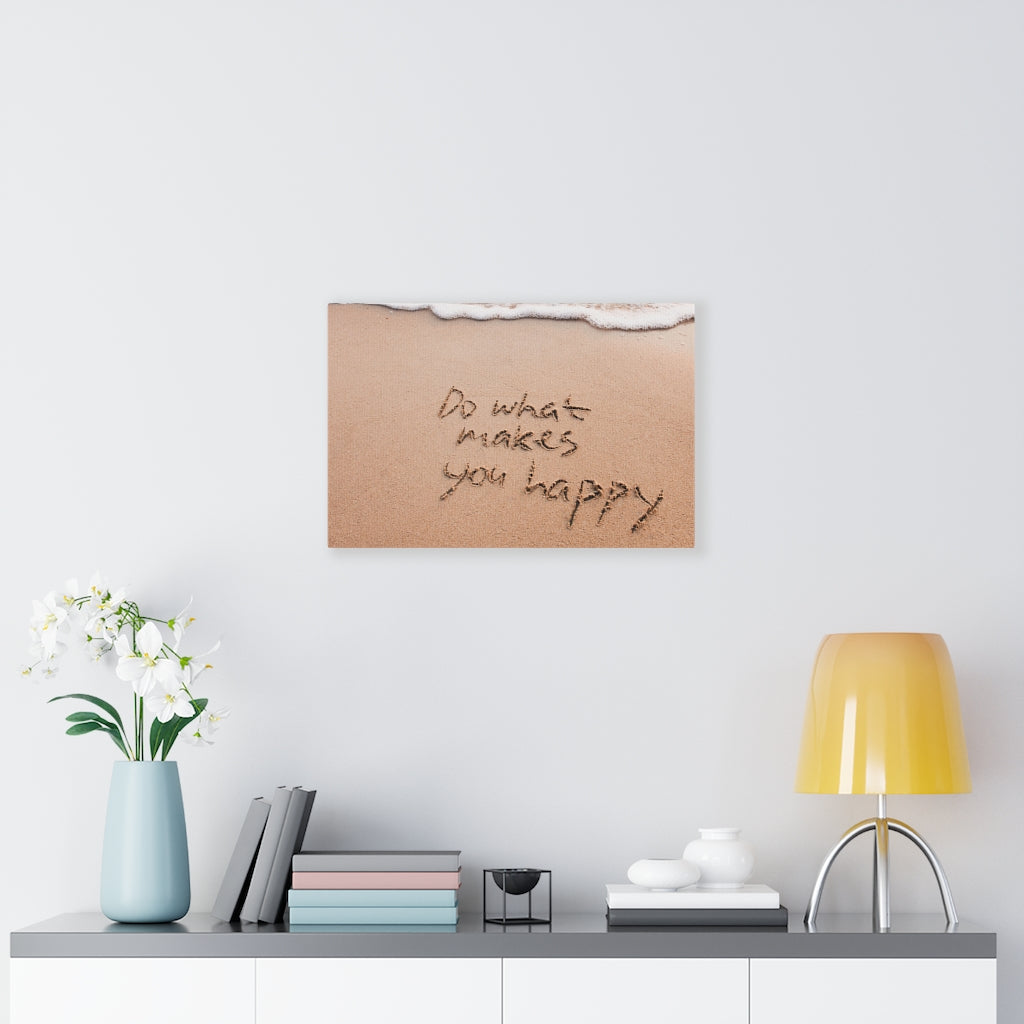 Scripture Walls Inspirational Wall Art Do What Make's You Happy Motivational Print Ready to Hang Artwork Unframed-Express Your Love Gifts