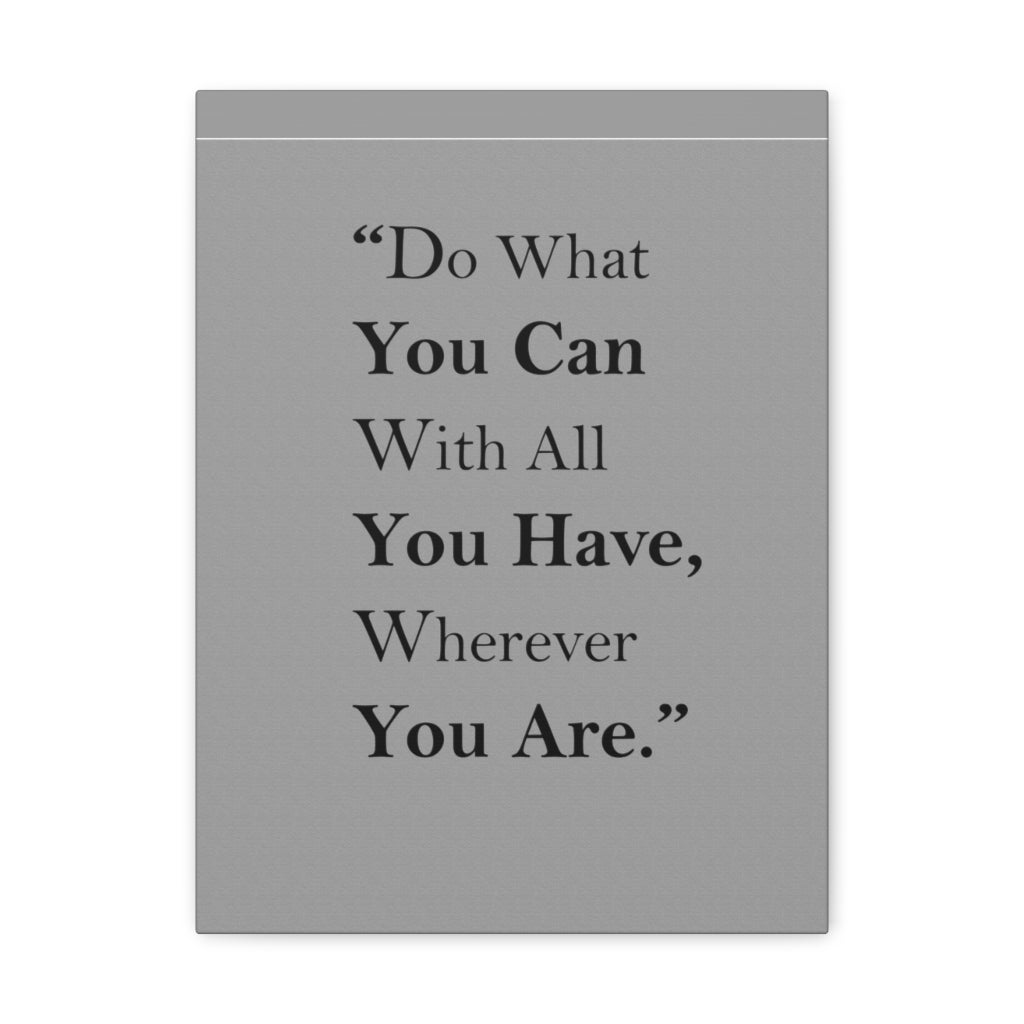 Scripture Walls Inspirational Wall Art Do What You Can Motivation Wall Decor for Home Office Gym Inspiring Success Quote Print Ready to Hang Unframed-Express Your Love Gifts