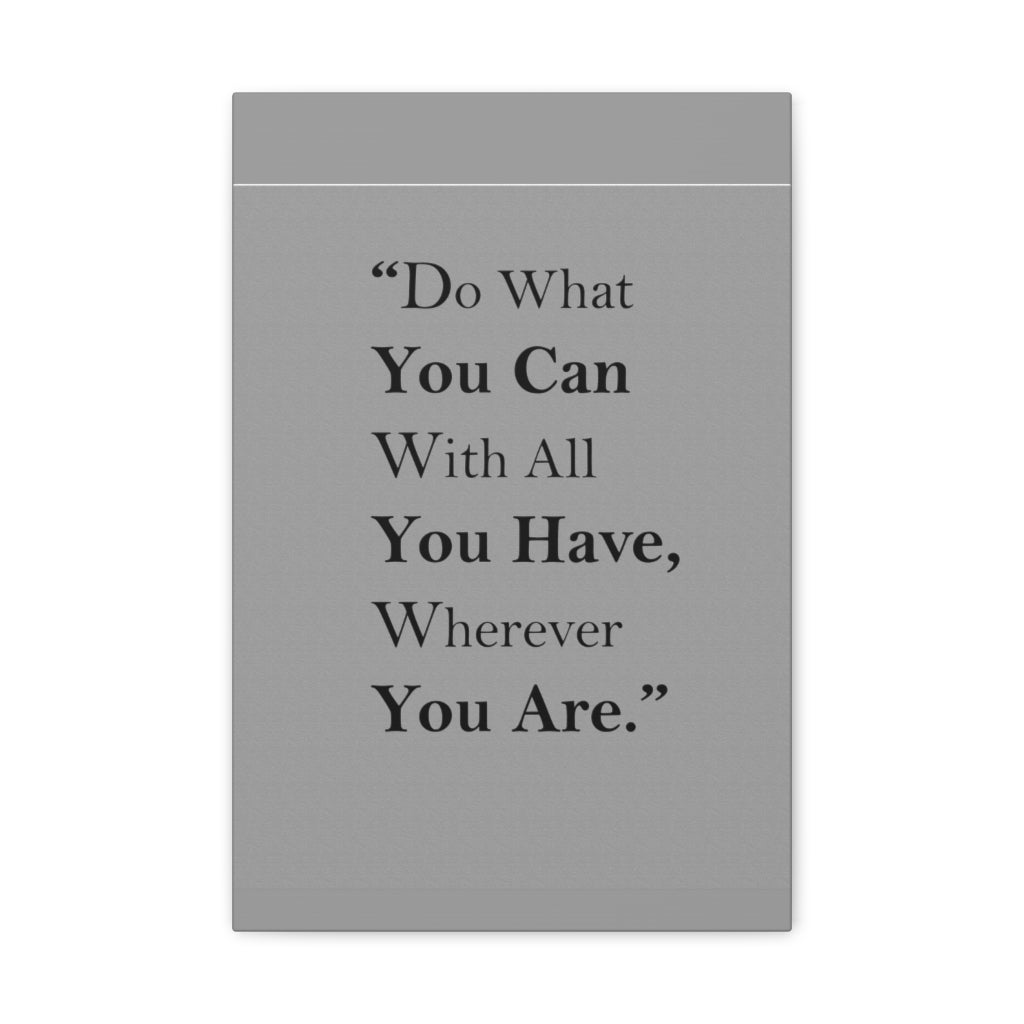 Scripture Walls Inspirational Wall Art Do What You Can Motivation Wall Decor for Home Office Gym Inspiring Success Quote Print Ready to Hang Unframed-Express Your Love Gifts