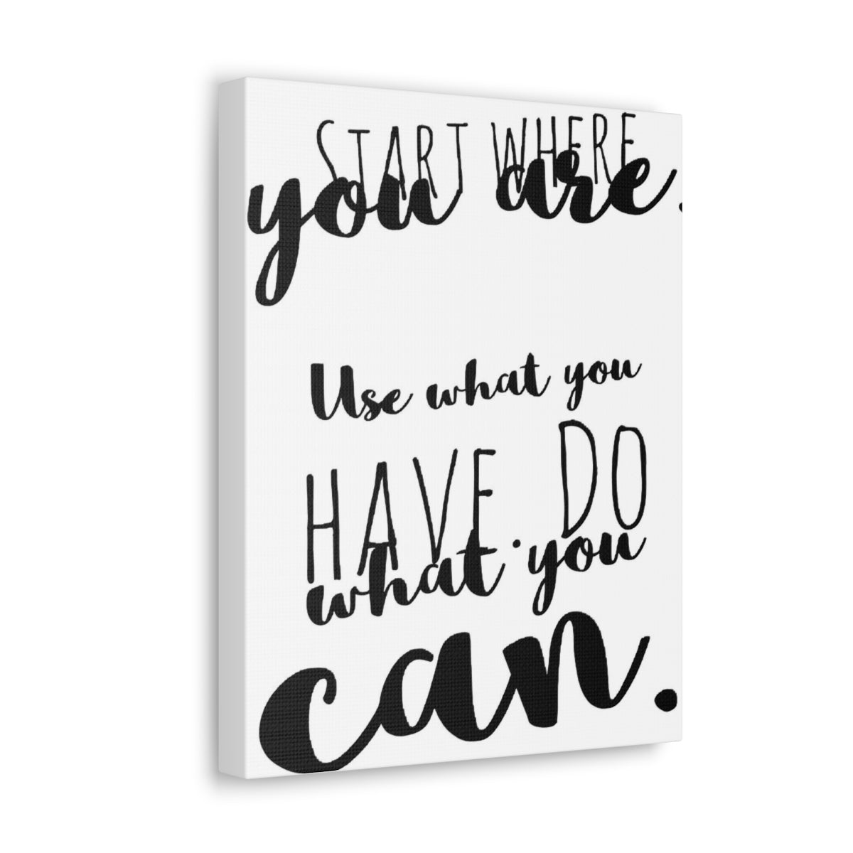 Scripture Walls Inspirational Wall Art Do What You Can Motivation Wall Decor for Home Office Gym Inspiring Success Quote Print Ready to Hang Unframed-Express Your Love Gifts
