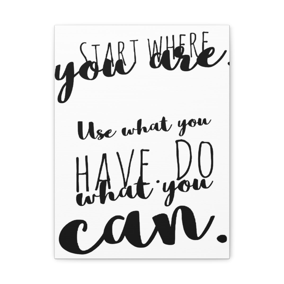 Scripture Walls Inspirational Wall Art Do What You Can Motivation Wall Decor for Home Office Gym Inspiring Success Quote Print Ready to Hang Unframed-Express Your Love Gifts
