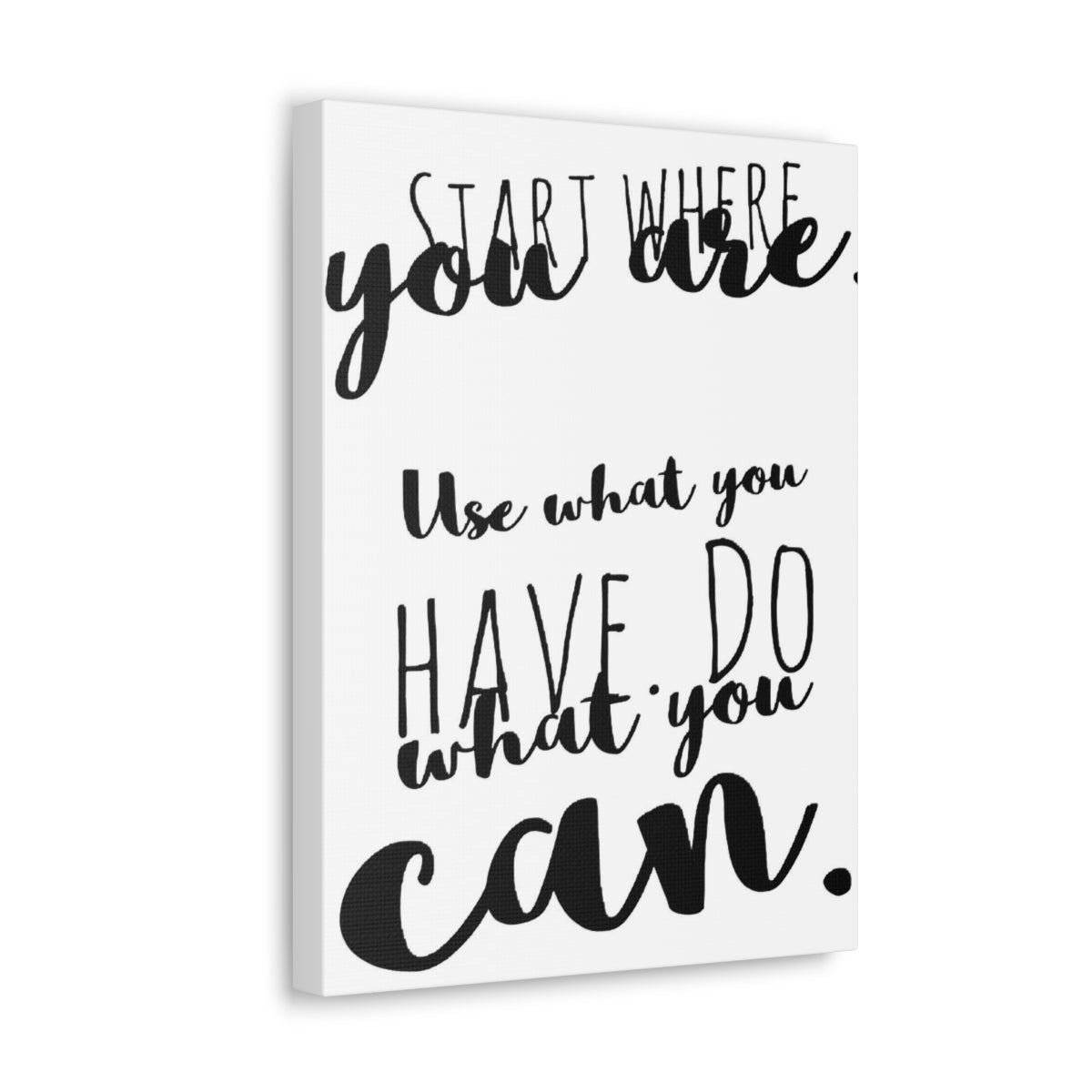 Scripture Walls Inspirational Wall Art Do What You Can Motivation Wall Decor for Home Office Gym Inspiring Success Quote Print Ready to Hang Unframed-Express Your Love Gifts