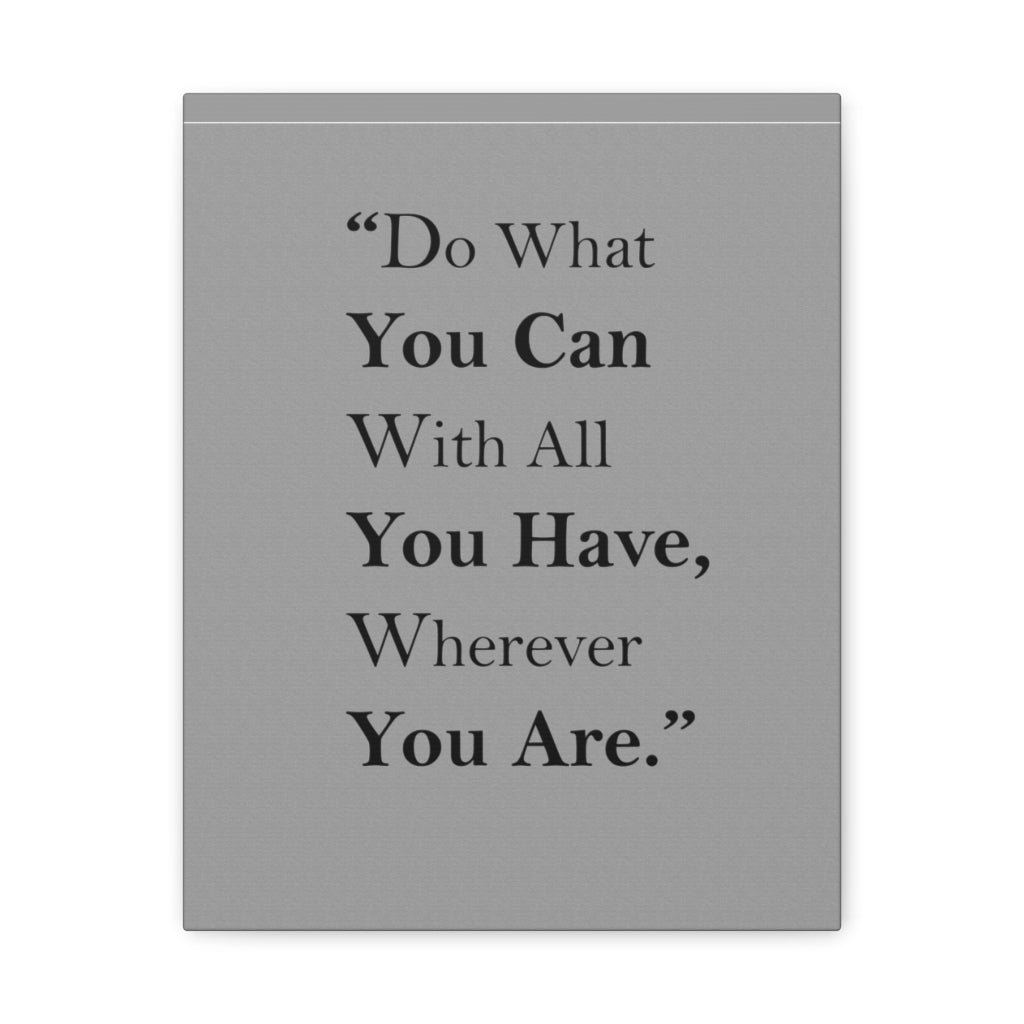 Scripture Walls Inspirational Wall Art Do What You Can Motivation Wall Decor for Home Office Gym Inspiring Success Quote Print Ready to Hang Unframed-Express Your Love Gifts