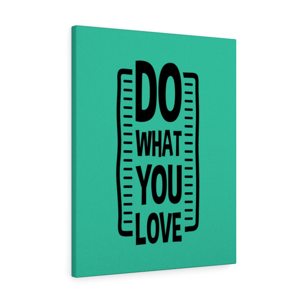 Scripture Walls Inspirational Wall Art Do What You Love Green Wall Art Motivation Wall Decor for Home Office Gym Inspiring Success Quote Print Ready to Hang Unframed-Express Your Love Gifts