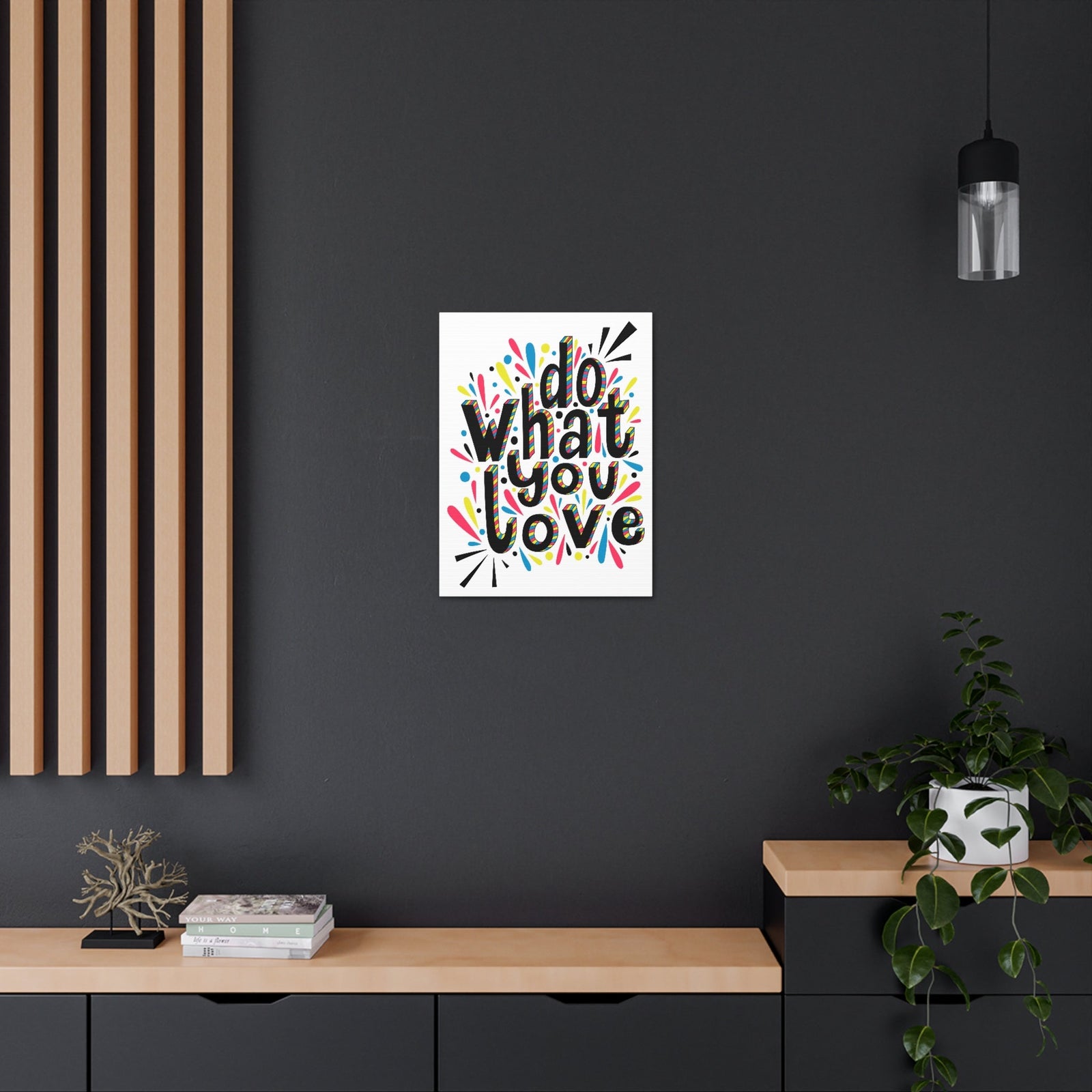 Scripture Walls Inspirational Wall Art Do What You Love Motivation Wall Decor for Home Office Gym Inspiring Success Quote Print Ready to Hang Unframed-Express Your Love Gifts