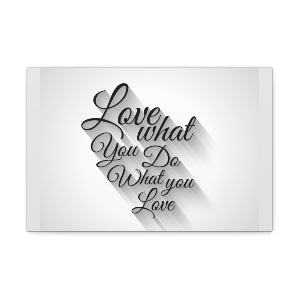 Scripture Walls Inspirational Wall Art Do What You Love Plain Motivation Wall Decor for Home Office Gym Inspiring Success Quote Print Ready to Hang Unframed-Express Your Love Gifts