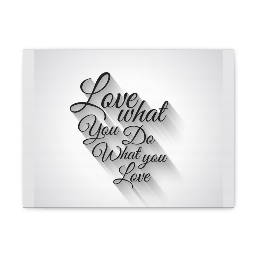 Scripture Walls Inspirational Wall Art Do What You Love Plain Motivation Wall Decor for Home Office Gym Inspiring Success Quote Print Ready to Hang Unframed-Express Your Love Gifts