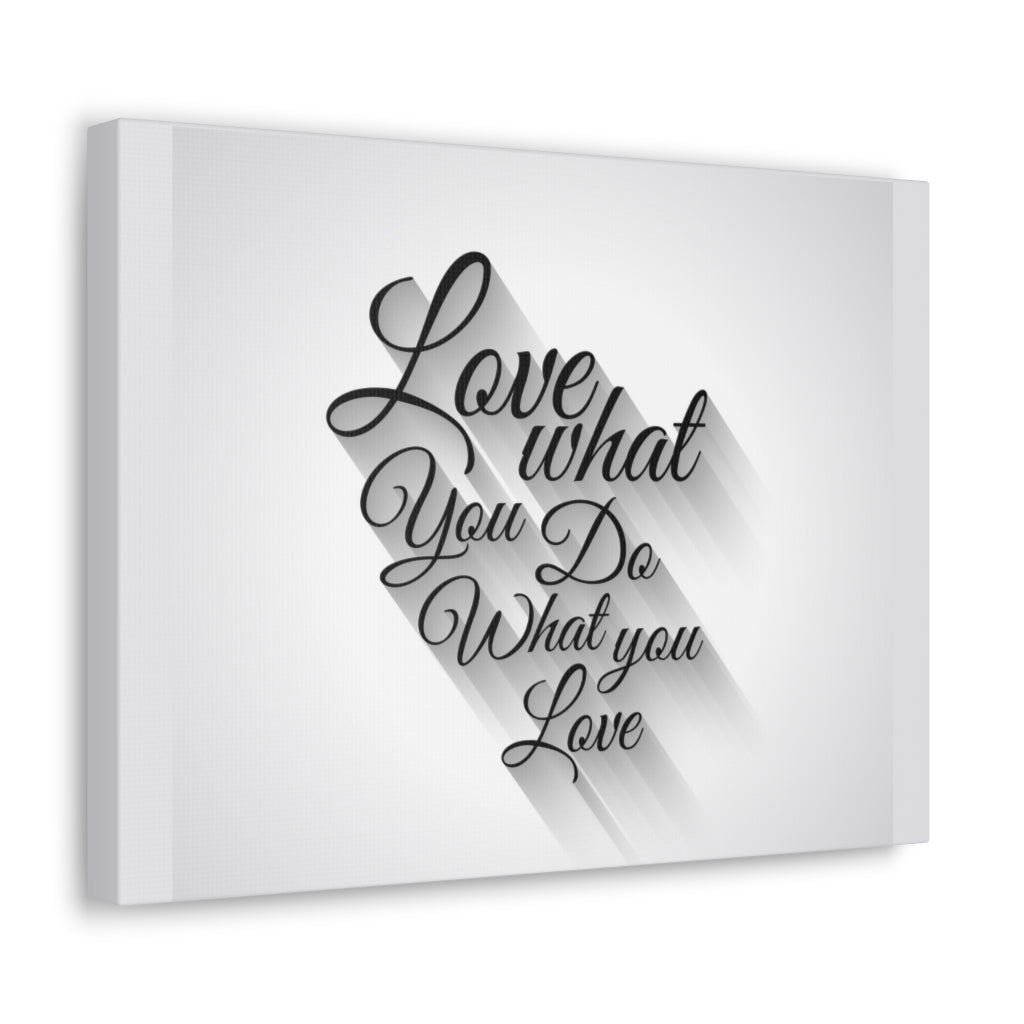 Scripture Walls Inspirational Wall Art Do What You Love Plain Motivation Wall Decor for Home Office Gym Inspiring Success Quote Print Ready to Hang Unframed-Express Your Love Gifts