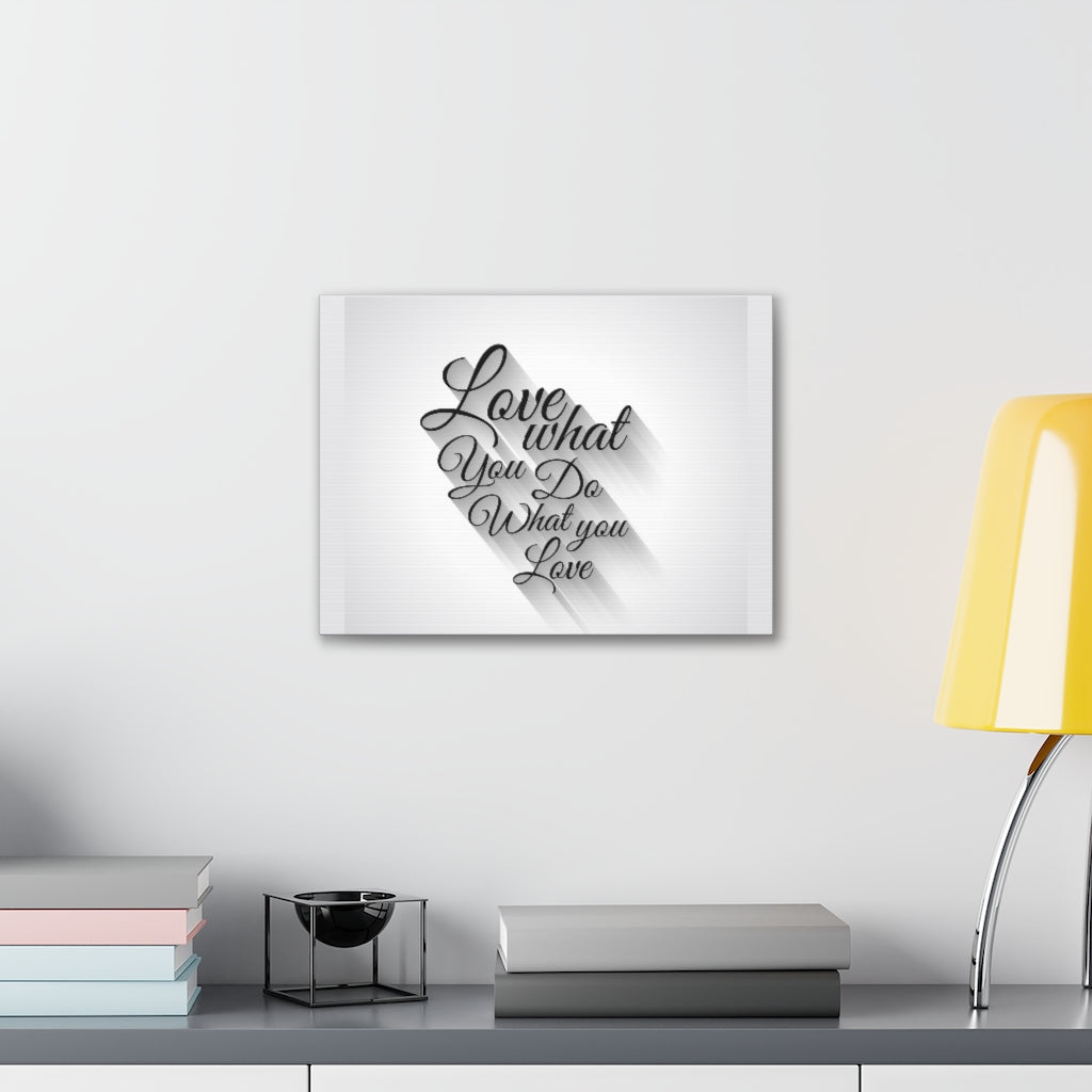 Scripture Walls Inspirational Wall Art Do What You Love Plain Motivation Wall Decor for Home Office Gym Inspiring Success Quote Print Ready to Hang Unframed-Express Your Love Gifts