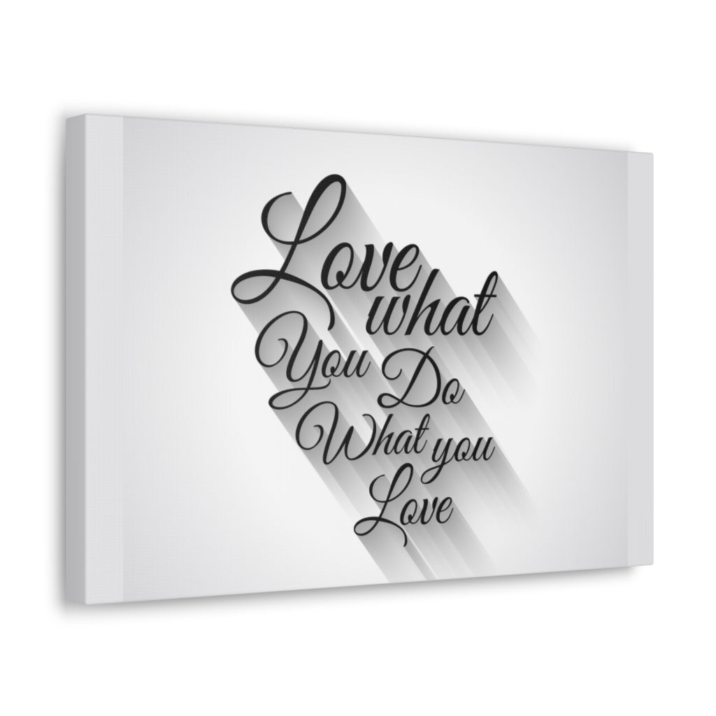 Scripture Walls Inspirational Wall Art Do What You Love Plain Motivation Wall Decor for Home Office Gym Inspiring Success Quote Print Ready to Hang Unframed-Express Your Love Gifts