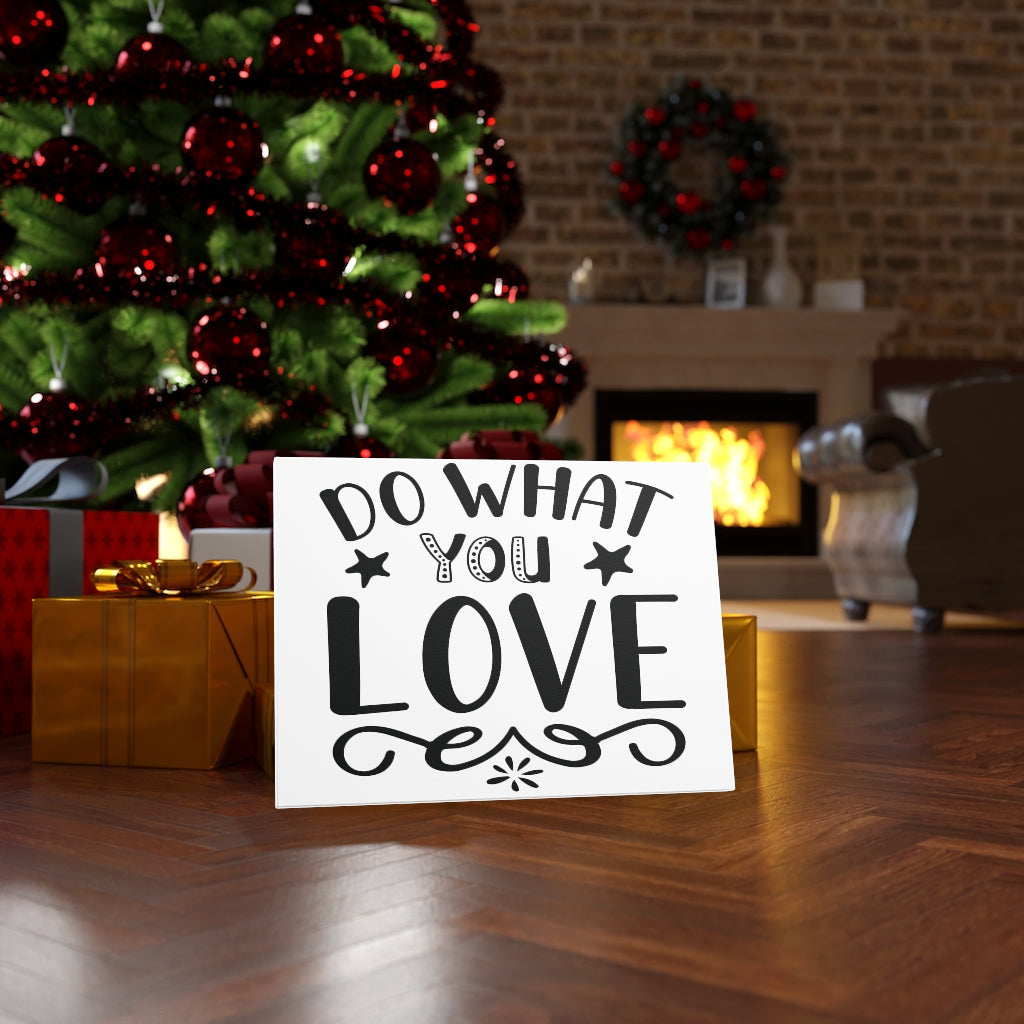 Scripture Walls Inspirational Wall Art Do What You Love Plain Wall Art Motivation Wall Decor for Home Office Gym Inspiring Success Quote Print Ready to Hang Unframed-Express Your Love Gifts