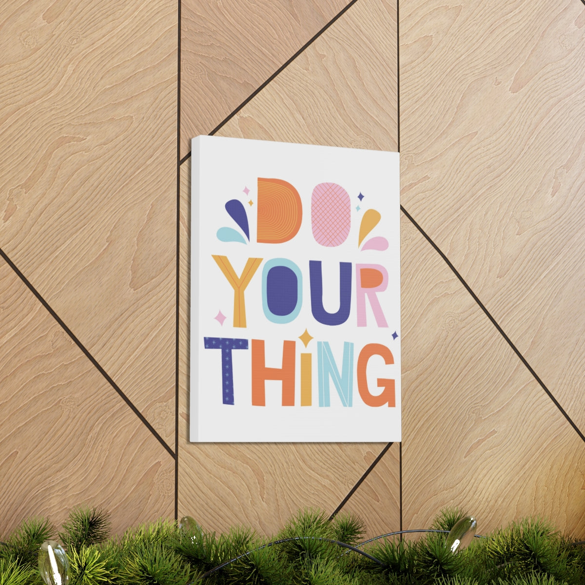 Scripture Walls Inspirational Wall Art Do Your Thing Motivation Wall Decor for Home Office Gym Inspiring Success Quote Print Ready to Hang Unframed-Express Your Love Gifts