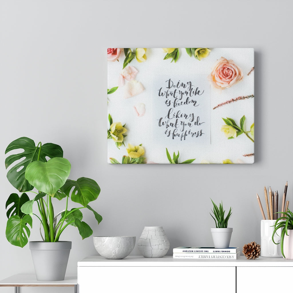 Scripture Walls Inspirational Wall Art Doing What You Like Motivational Print Ready to Hang Artwork Unframed-Express Your Love Gifts