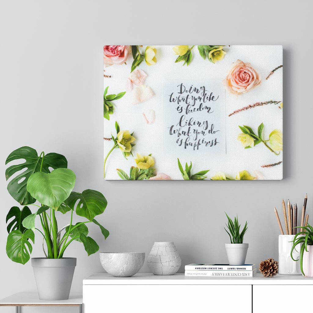 Scripture Walls Inspirational Wall Art Doing What You Like Motivational Print Ready to Hang Artwork Unframed-Express Your Love Gifts
