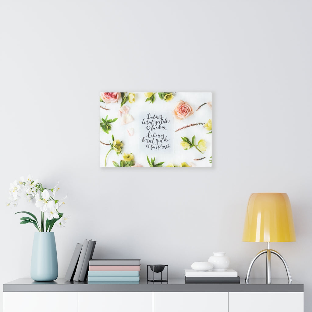 Scripture Walls Inspirational Wall Art Doing What You Like Motivational Print Ready to Hang Artwork Unframed-Express Your Love Gifts