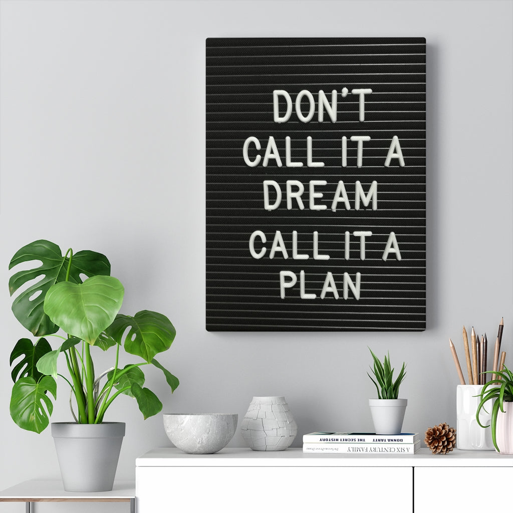 Scripture Walls Inspirational Wall Art Don't Call It A Dream Motivational Print Ready to Hang Artwork Unframed-Express Your Love Gifts