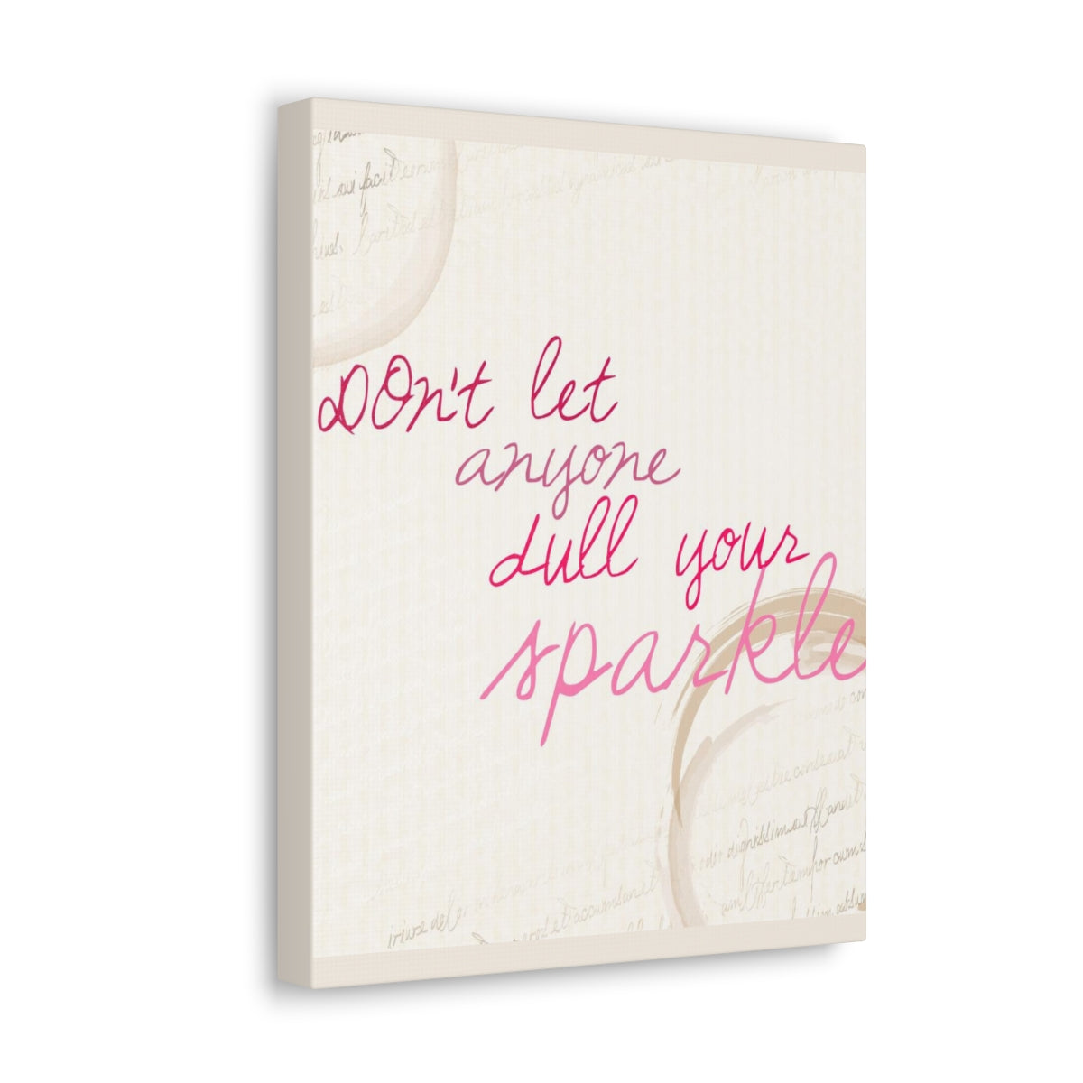 Scripture Walls Inspirational Wall Art Don't Dull Your Sparkle Simple Motivation Wall Decor for Home Office Gym Inspiring Success Quote Print Ready to Hang Unframed-Express Your Love Gifts