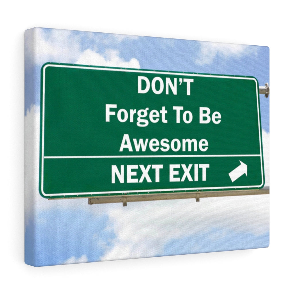 Scripture Walls Inspirational Wall Art Don't Forget To Be Awesome Motivational Print Ready to Hang Artwork Unframed-Express Your Love Gifts