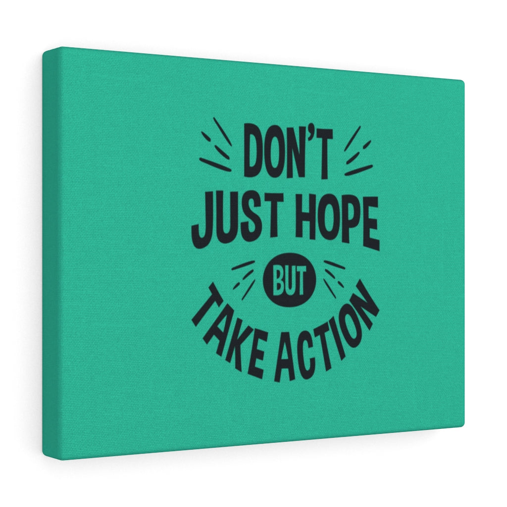 Scripture Walls Inspirational Wall Art Don't Just Hope But Take Action Wall Art Motivation Wall Decor for Home Office Gym Inspiring Success Quote Print Ready to Hang Unframed-Express Your Love Gifts