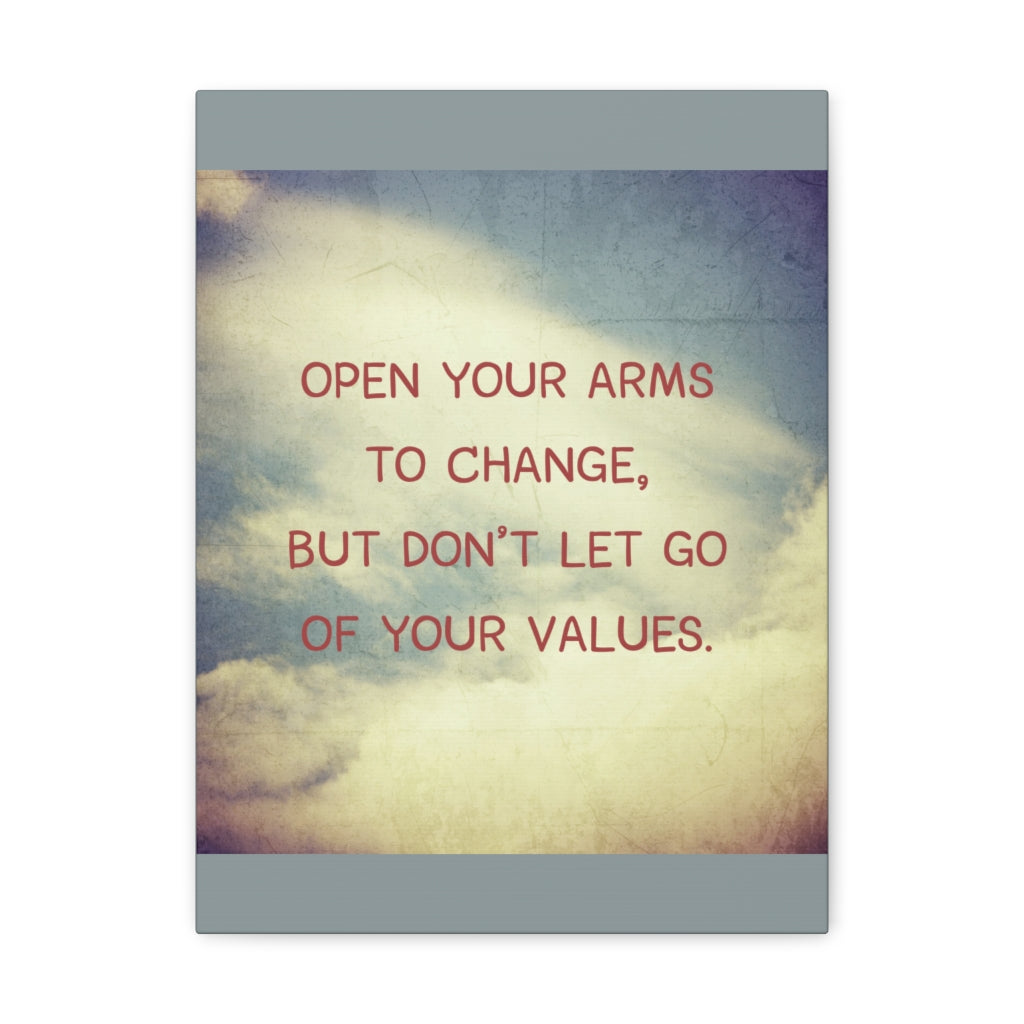 Scripture Walls Inspirational Wall Art Don't Let Go Values Motivation Wall Decor for Home Office Gym Inspiring Success Quote Print Ready to Hang Unframed-Express Your Love Gifts
