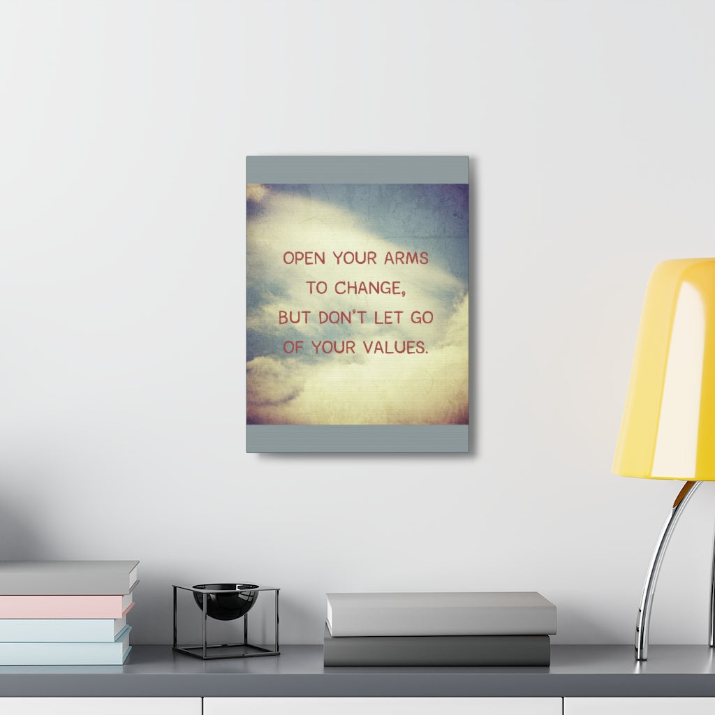 Scripture Walls Inspirational Wall Art Don't Let Go Values Motivation Wall Decor for Home Office Gym Inspiring Success Quote Print Ready to Hang Unframed-Express Your Love Gifts