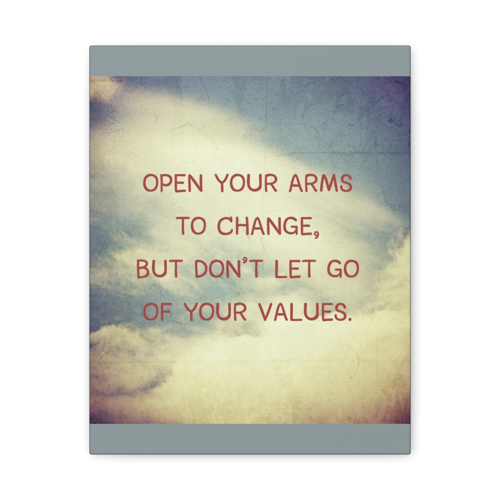 Scripture Walls Inspirational Wall Art Don't Let Go Values Motivation Wall Decor for Home Office Gym Inspiring Success Quote Print Ready to Hang Unframed-Express Your Love Gifts