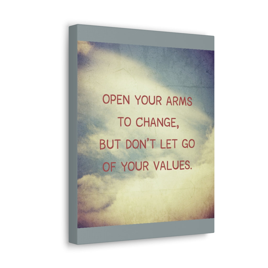 Scripture Walls Inspirational Wall Art Don't Let Go Values Motivation Wall Decor for Home Office Gym Inspiring Success Quote Print Ready to Hang Unframed-Express Your Love Gifts