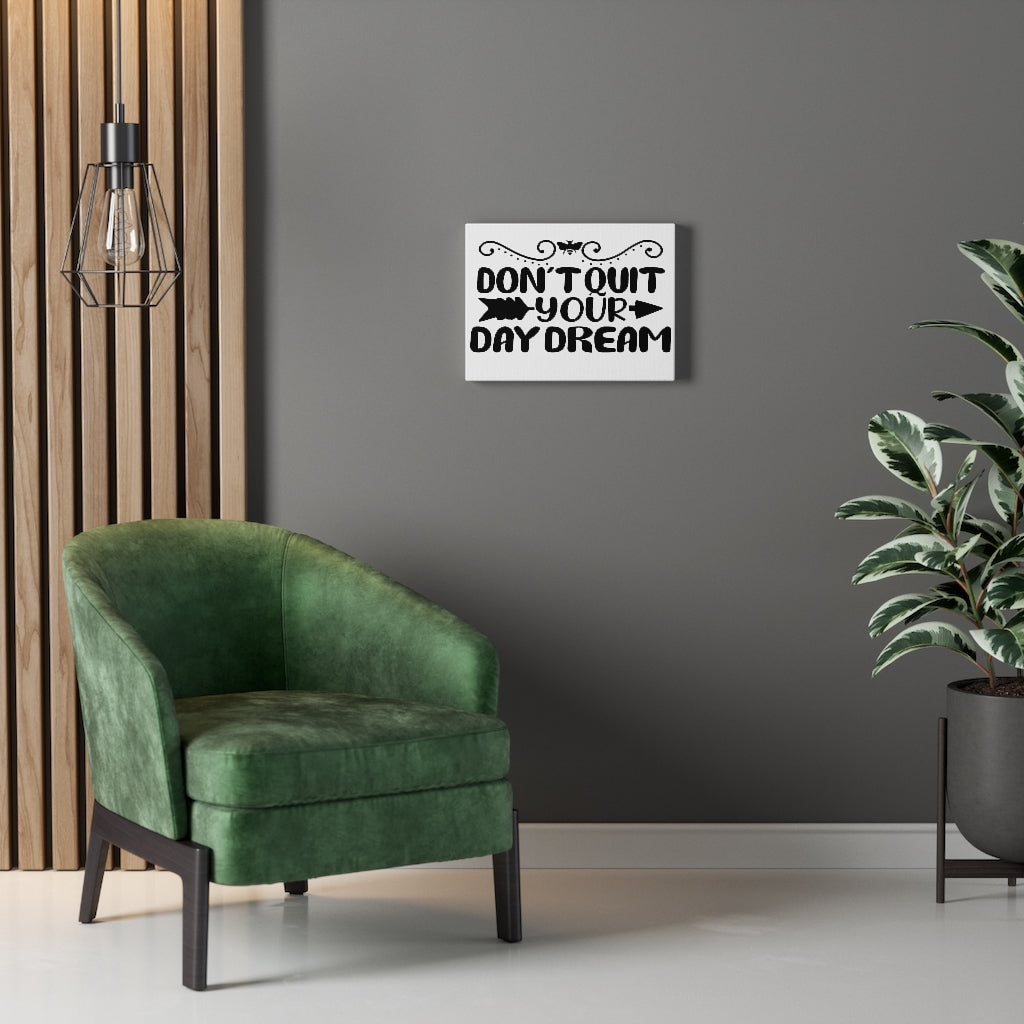 Scripture Walls Inspirational Wall Art Don't Quit Your Day Dream Wall Art Motivation Wall Decor for Home Office Gym Inspiring Success Quote Print Ready to Hang Unframed-Express Your Love Gifts